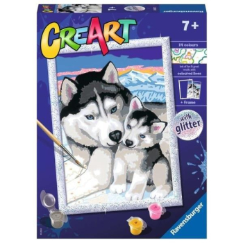 CreArt dla dzieci: Husky